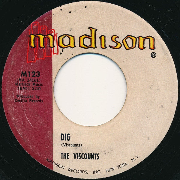 The Viscounts : Harlem Nocturne (7", Single)