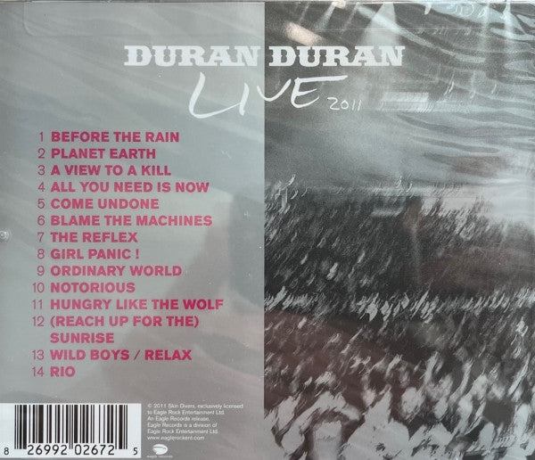 Duran Duran : Live 2011 (A Diamond In The Mind) (CD, Album)