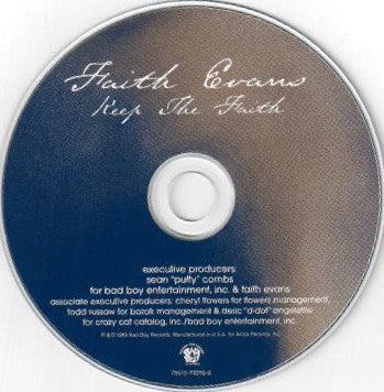 Faith Evans : Keep The Faith (CD, Album)