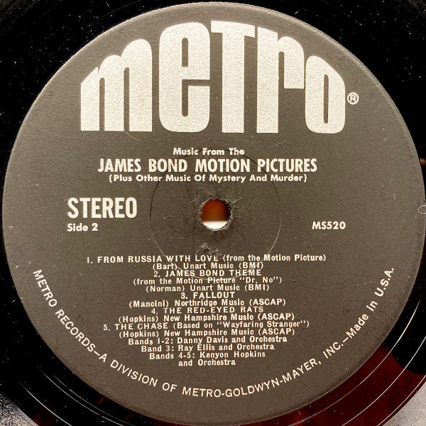 Various : Music Of Mystery, Mayhem And Murder (LP, Comp)
