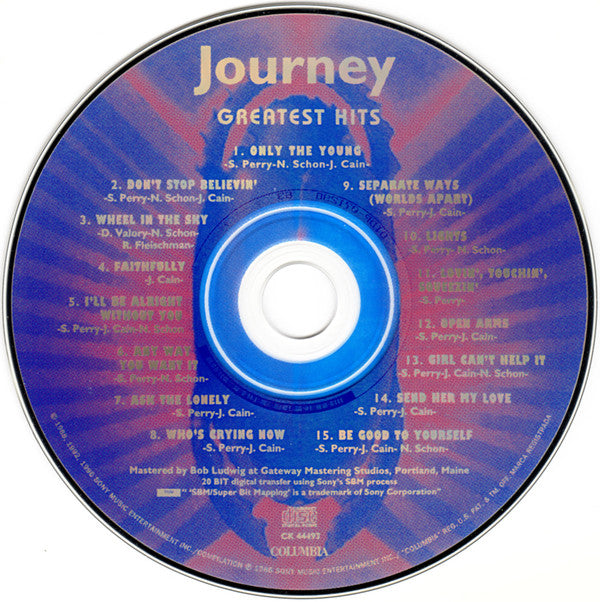 Journey : Greatest Hits (CD, Comp, RE, RM, Pit)