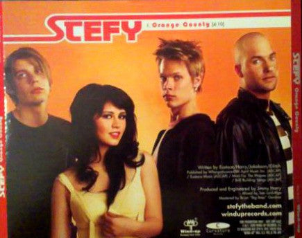 Stefy (2) : Orange County (CD, Single, Promo)