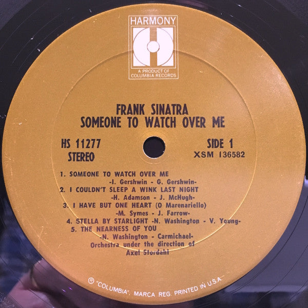 Frank Sinatra : Someone To Watch Over Me (LP, Comp, Ter)
