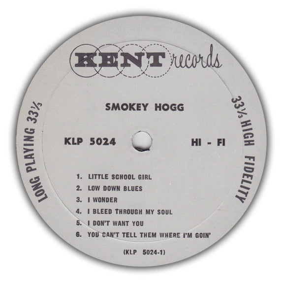 Smokey Hogg : Original Folk Blues (LP, Comp, Mono)
