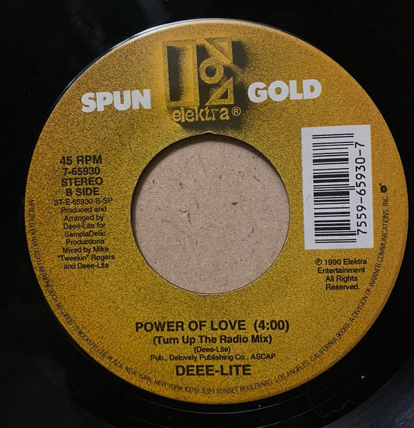 Deee-Lite : Groove Is In The Heart / Power Of Love (7")