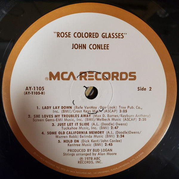 John Conlee : Rose Colored Glasses (LP)