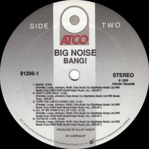 Big Noise (4) : Bang! (LP, Album)