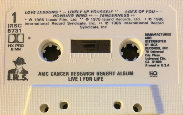Various : Live! For Life (Cass, Album)