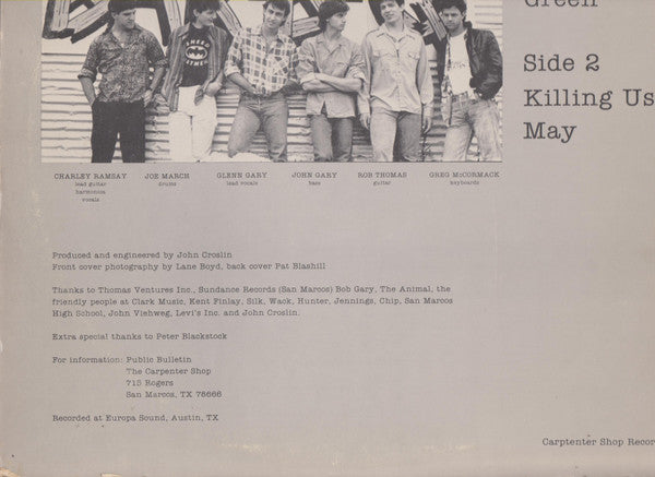 Public Bulletin : Broke From The Sound (12", EP)
