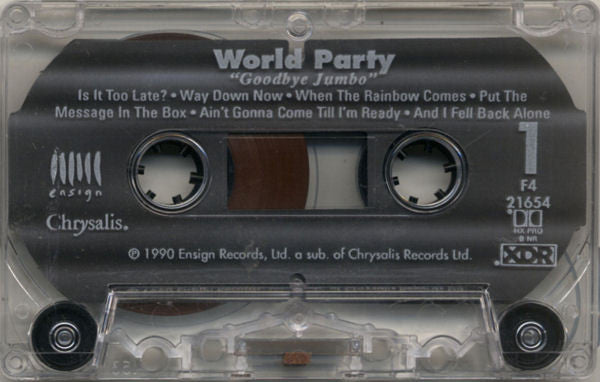 World Party : Goodbye Jumbo (Cass, Album, Dol)