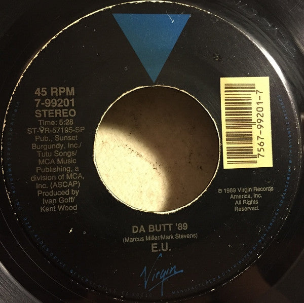 E.U. : Taste Of Your Love (7", Single)