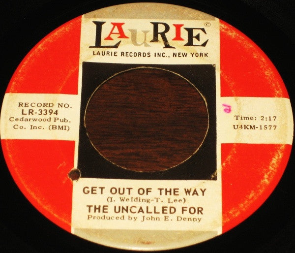 The Uncalled For : Do Like Me / Get Out Of The Way (7", Single)