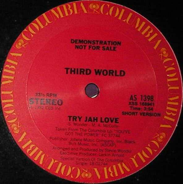 Third World : Try Jah Love (12", Promo)