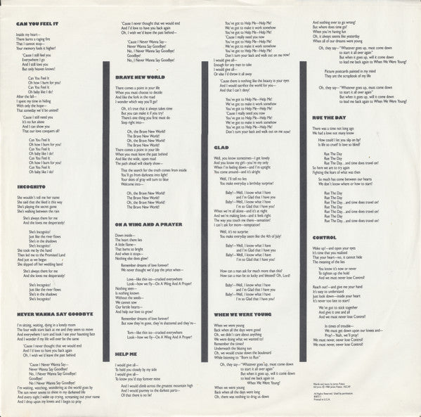 Palace (3) : Brave New World (LP, Album, Spe)