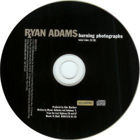 Ryan Adams : Burning Photographs (CD, Single, Promo)