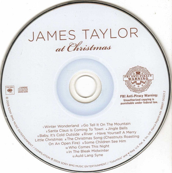 James Taylor (2) : At Christmas (CD, Album)