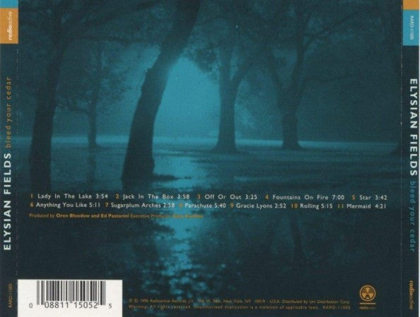 Elysian Fields : Bleed Your Cedar (CD, Album)