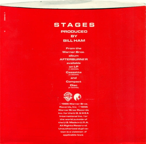 ZZ Top : Stages (7", Single, Promo, Spe)