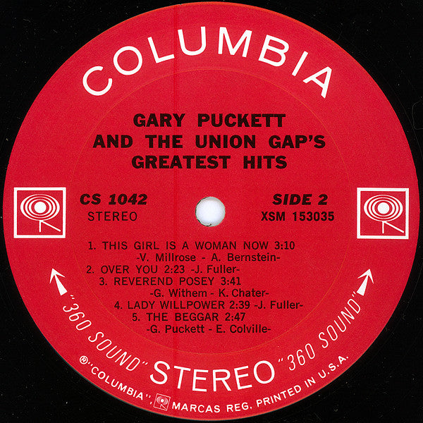 Gary Puckett & The Union Gap : Greatest Hits (LP, Comp, 2-E)