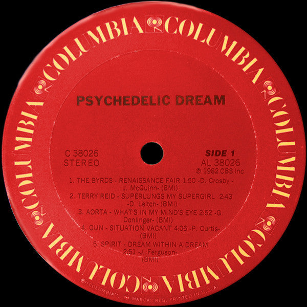 Various : Psychedelic Dream (2xLP, Comp)