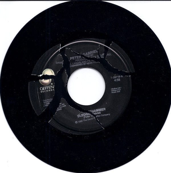 Peter Gabriel : Sledgehammer (7", Single, Spe)