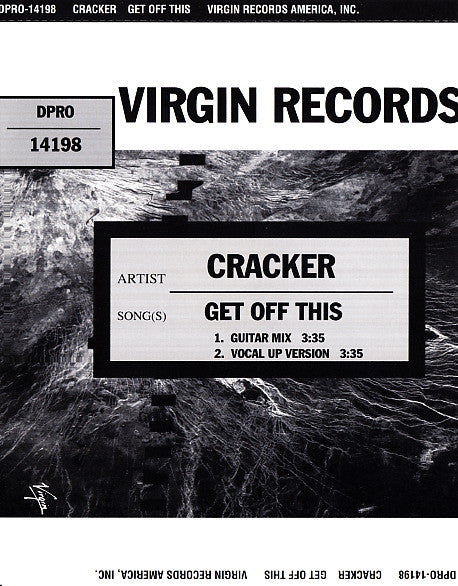 Cracker : Get Off This (CD, Single, Promo)