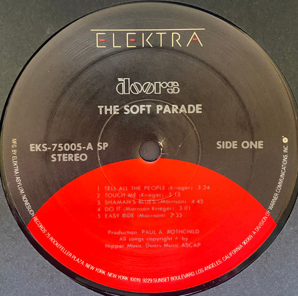 The Doors : The Soft Parade (LP, Album, RE, RP, SRC)