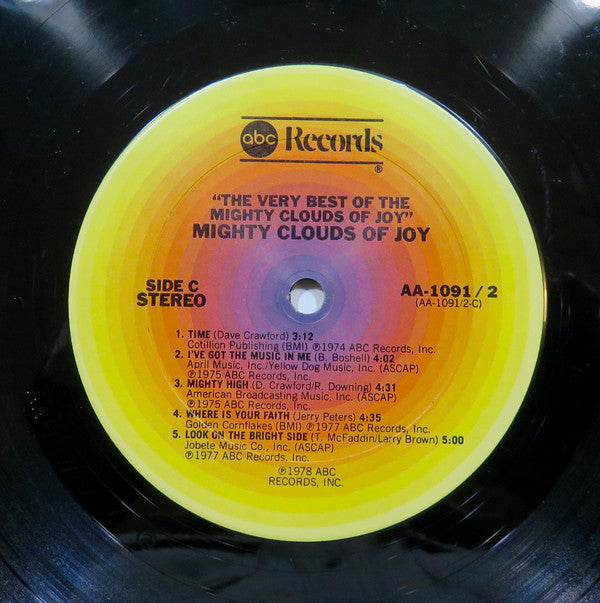 The Mighty Clouds of Joy : The Very Best Of The Mighty Clouds Of Joy (2xLP, Comp)