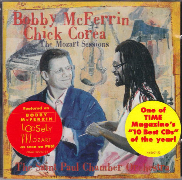 Bobby McFerrin, Chick Corea, The Saint Paul Chamber Orchestra : The Mozart Sessions (CD, Album)