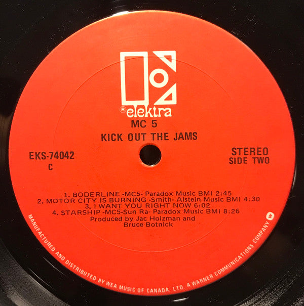 MC5 : Kick Out The Jams (LP, Album, RE, Gat)