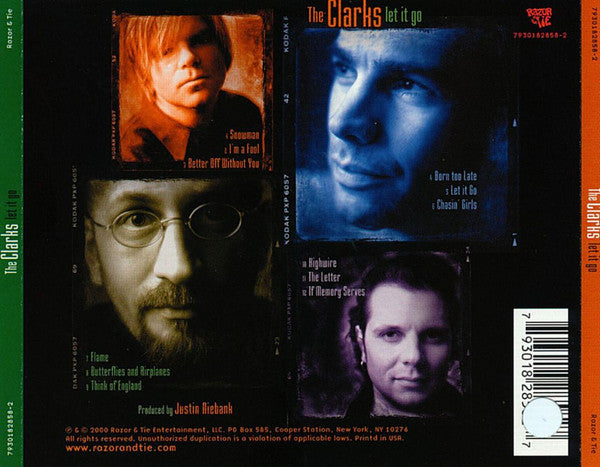 The Clarks (4) : Let It Go (CD, Album)