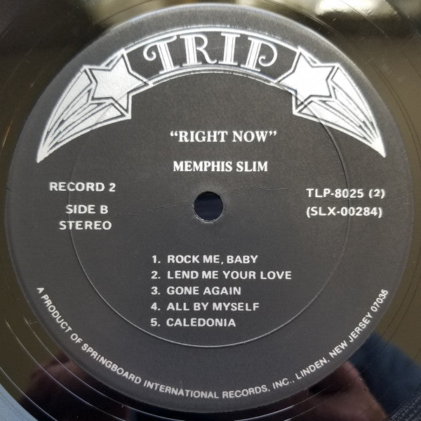 Memphis Slim : Right Now (2xLP, Gat)