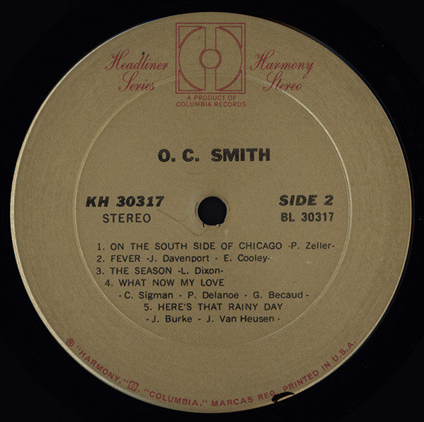 O.C. Smith* : O.C. Smith (LP, Comp)