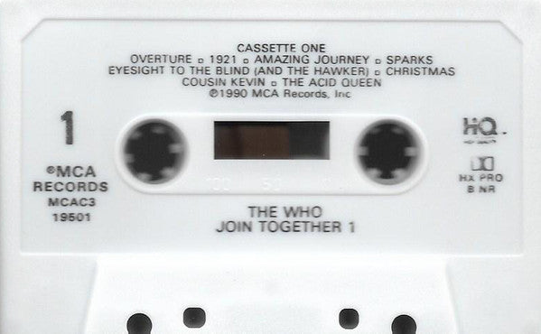 The Who : Join Together (2xCass, Album + Box)