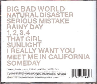 Plain White T's : Big Bad World (CD, Album, Enh)