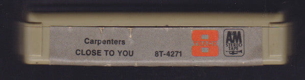 Carpenters : Close To You (8-Trk, Album, Aud)