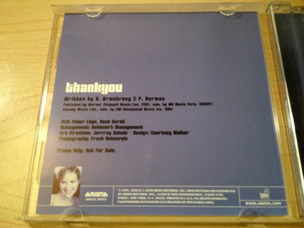 Dido : Thankyou (CD, Single, Promo)
