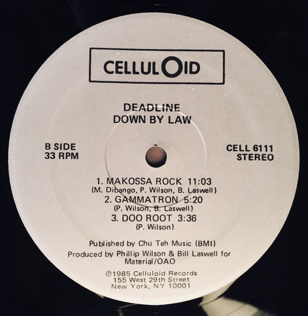 Deadline : Down By Law (LP, Album)