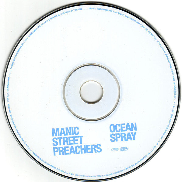 Manic Street Preachers : Ocean Spray (CD, Single)