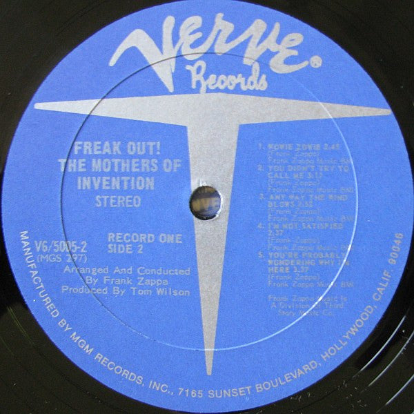 The Mothers : Freak Out! (2xLP, Album, RP, Gat)
