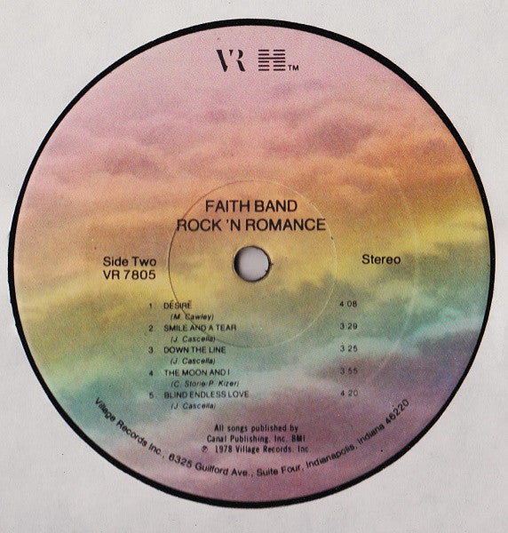 Faith Band : Rock'n Romance (LP, Album, PRC)