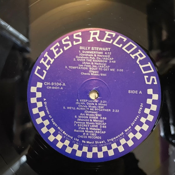 Billy Stewart : The Greatest Sides (LP, Comp)