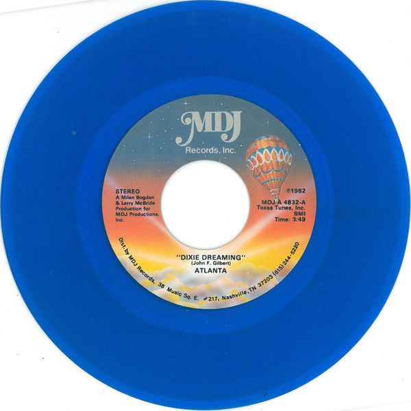 Atlanta (6) : Dixie Dreaming / Medley Of The Stars (7", Blu)