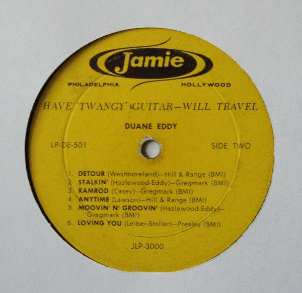 Duane Eddy : Have Twangy Guitar Will Travel (LP, Album)