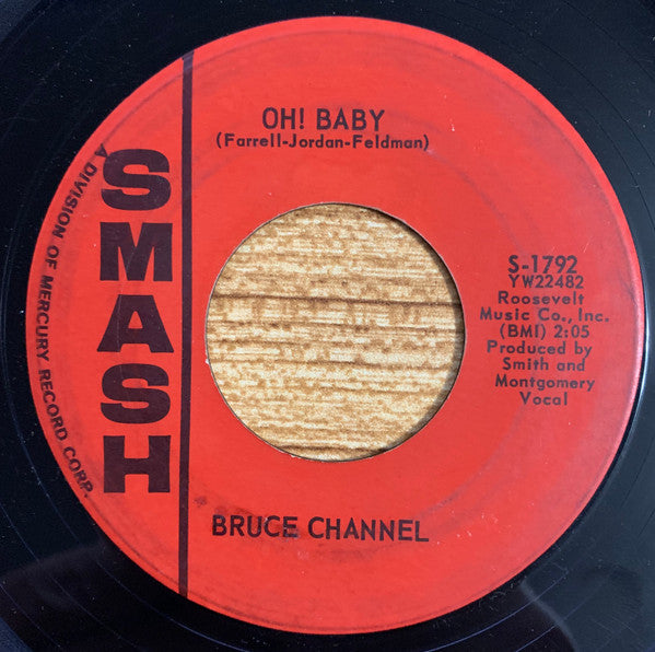 Bruce Channel : Oh! Baby (7", Single)