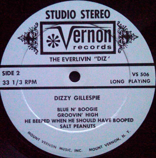 Dizzy Gillespie : The Everlivin' "Diz" (LP, Comp)