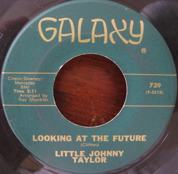 Little Johnny Taylor : One More Chance / Looking At The Future (7")