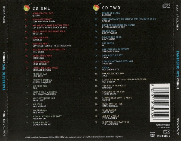 Various : Fantastic 70's! (2xCD, Comp)
