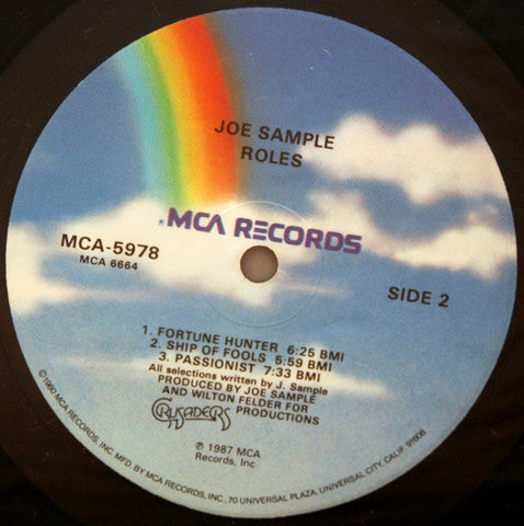 Joe Sample : Roles (LP, Album)