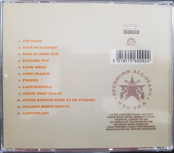 Stubborn Allstars : Open Season (CD, Album)